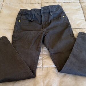 Frame Denim Le Crop Mini Boot Black Jeans